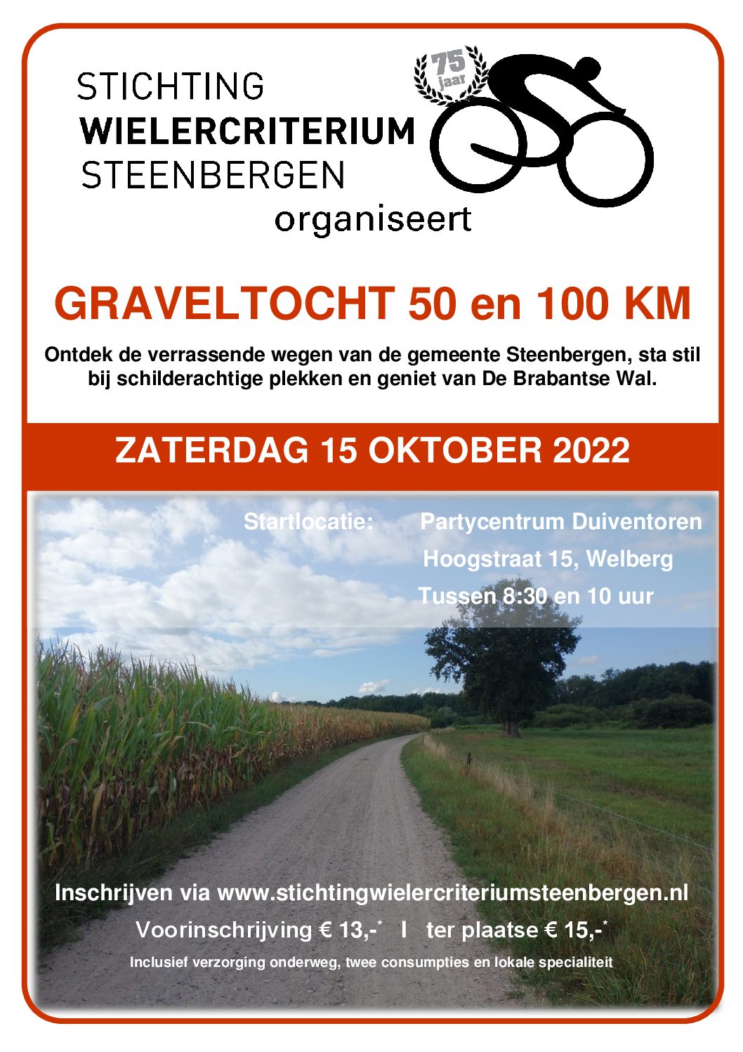 Graveltocht Steenbergen 15 oktober